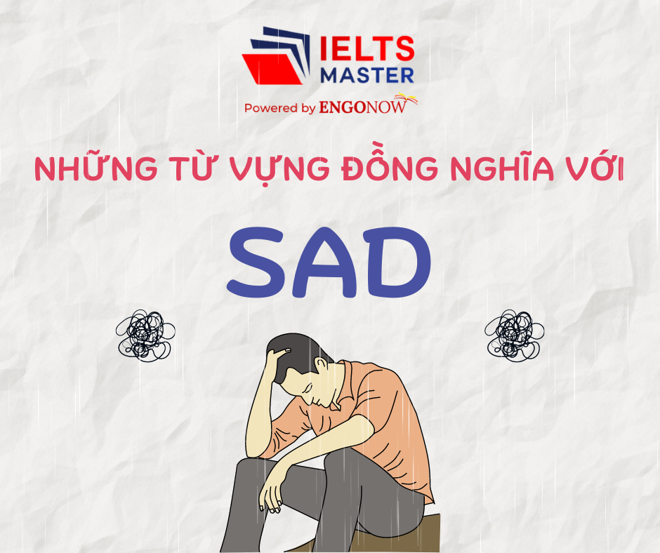 những từ vựng đồng nghĩa với sad